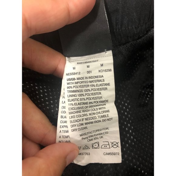 Nike Men's Black/Gray Swim shorts size Medium - Picture 9 of 9